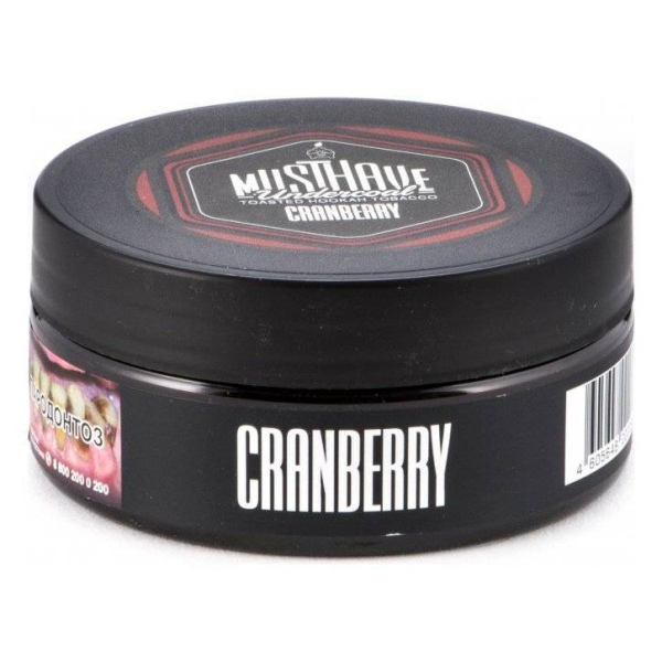 Табак Must Have Cranberry 125 грамм в Калининграде