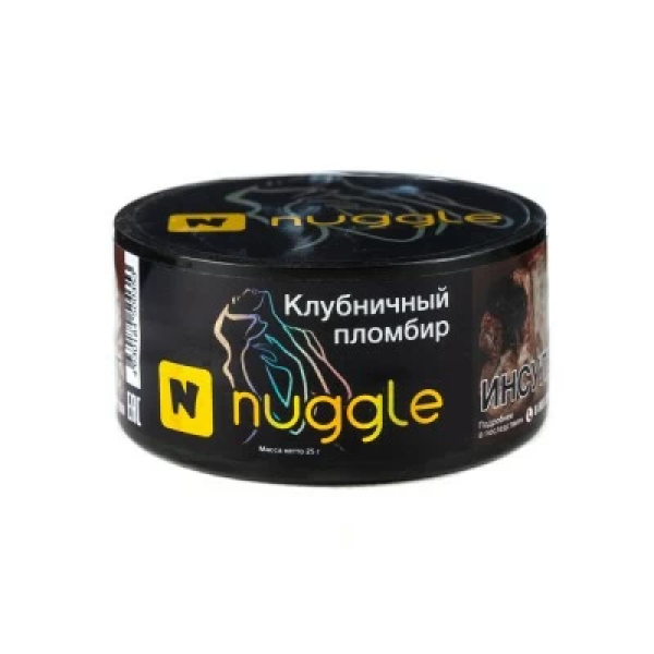 Табак Nuggle Клубничный пломбир 25 гр в Калининграде