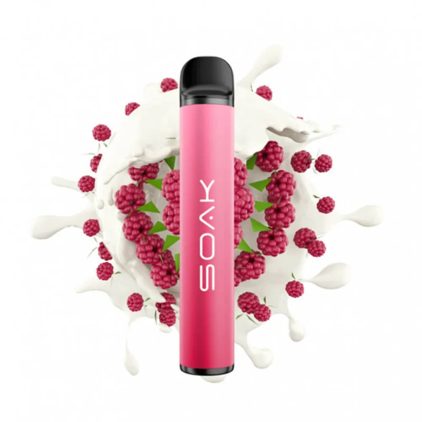 SOAK X Raspberry Yogurt (Малиновый йогурт), 1500 тяг в Калининграде