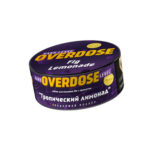 Табак OVERDOSE Fig Lemonade (тропический лимонад) 25 гр в Калининграде