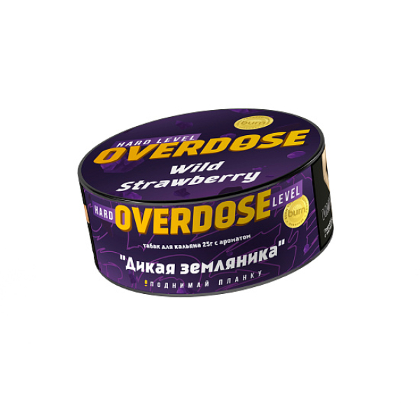 Табак OVERDOSE Wild Strawberry (дикая земляника) 25 гр в Калининграде