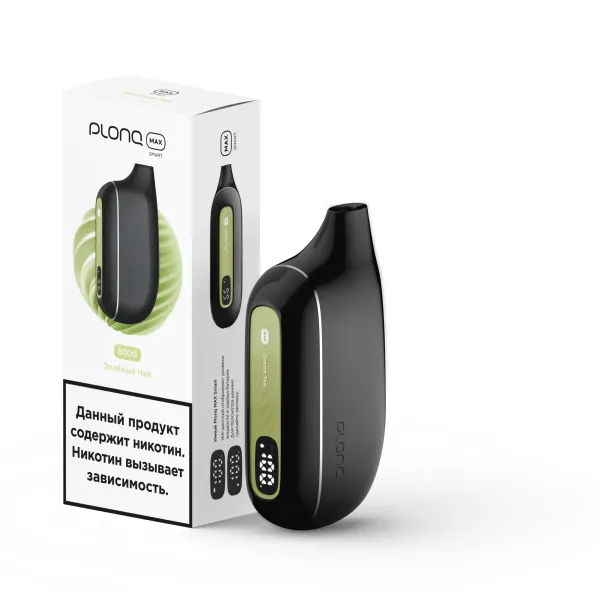 Plonq Max Smart Зеленый Чай (8000 Затяжек) 20 Мг в Калининграде