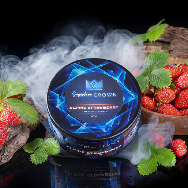 Табак Sapphire Crown Alphin Strawberry (Клубника) 100 гр в Калининграде