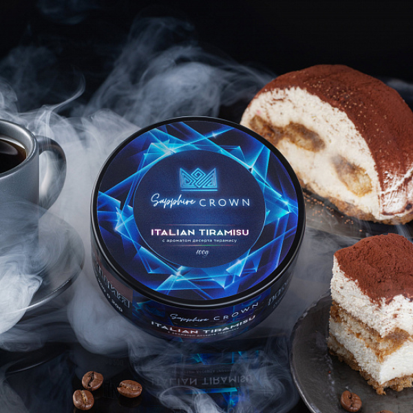Табак Sapphire Crown Italian Tiramisu (Сливочный крем бисквит) 100 гр в Калининграде