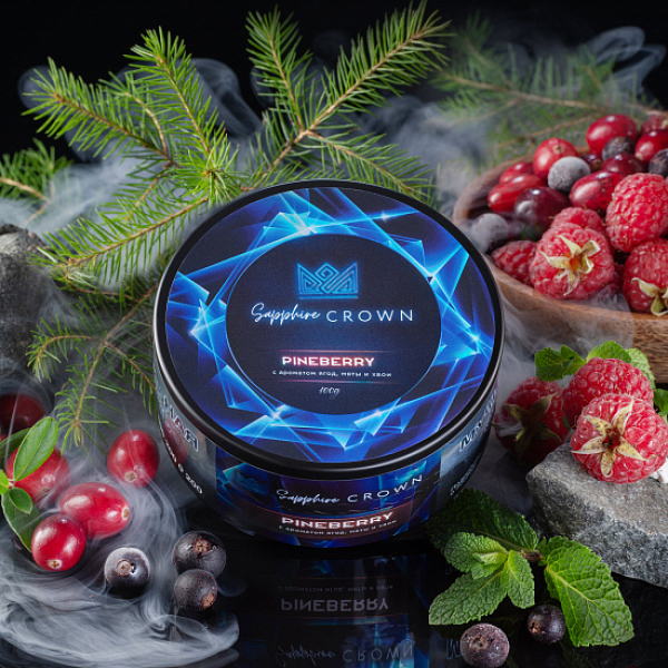 Табак Sapphire Crown Pineberry (Ягоды хвоя Мята) 100 гр в Калининграде