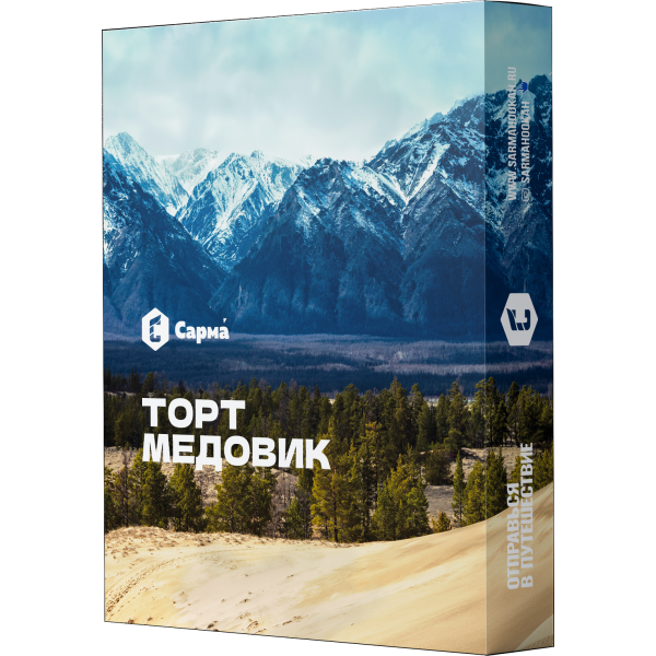 Табак Сарма Торт Медовик 25 гр в Калининграде