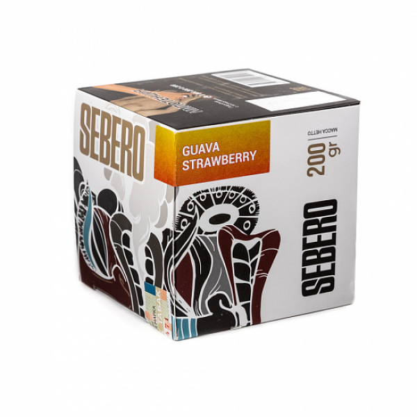 Табак SEBERO GUAVA STRAWBERRY 200 грамм в Калининграде