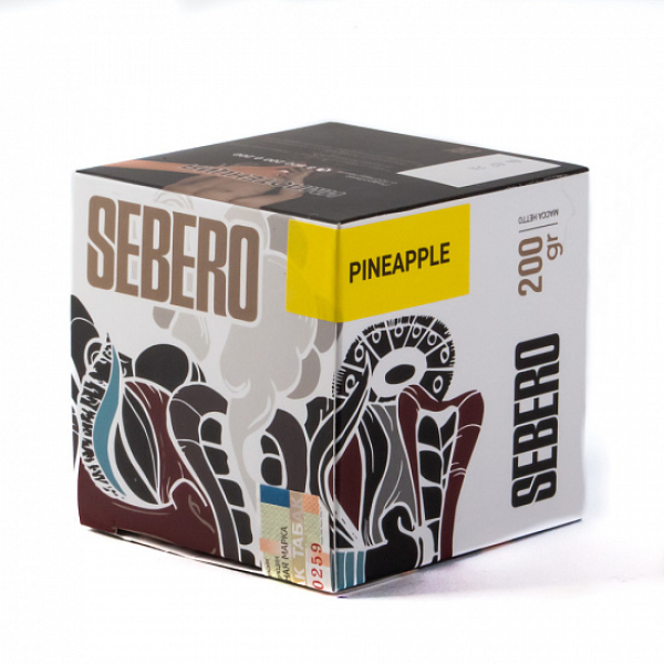 Табак SEBERO PINEAPPLE 200 грамм в Калининграде