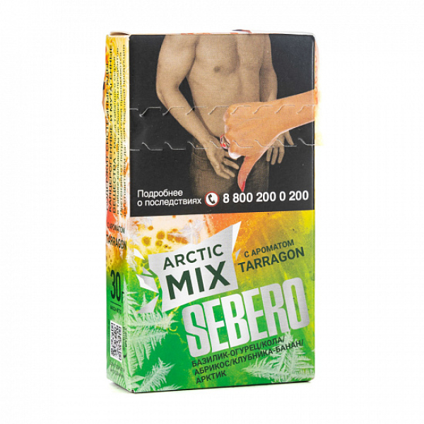 Табак SEBERO ARCTIC MIX TARRAGON 30 грамм в Калининграде