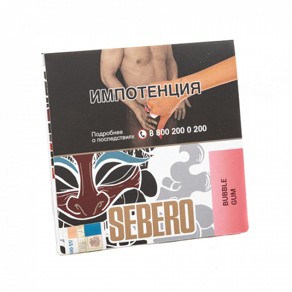 Табак SEBERO BUBBLE GUM 40 грамм в Калининграде