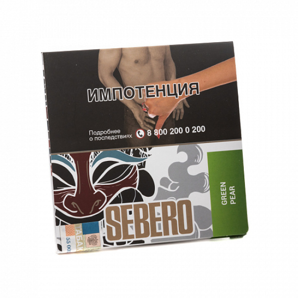 Табак SEBERO GREEN PEAR 40 грамм в Калининграде