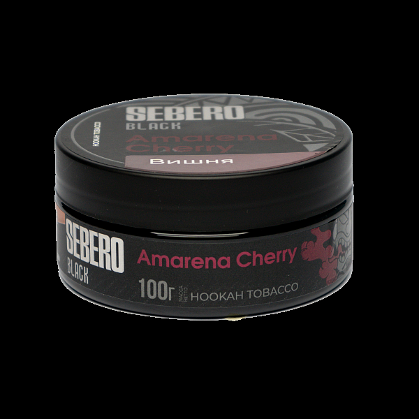Табак SEBERO BLACK AMARENA CHERRY 100 гр в Калининграде
