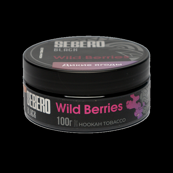 Табак SEBERO BLACK WILD BERRIES 100 гр в Калининграде