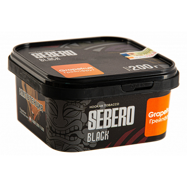 Табак SEBERO BLACK GRAPEFRUIT 200 гр в Калининграде