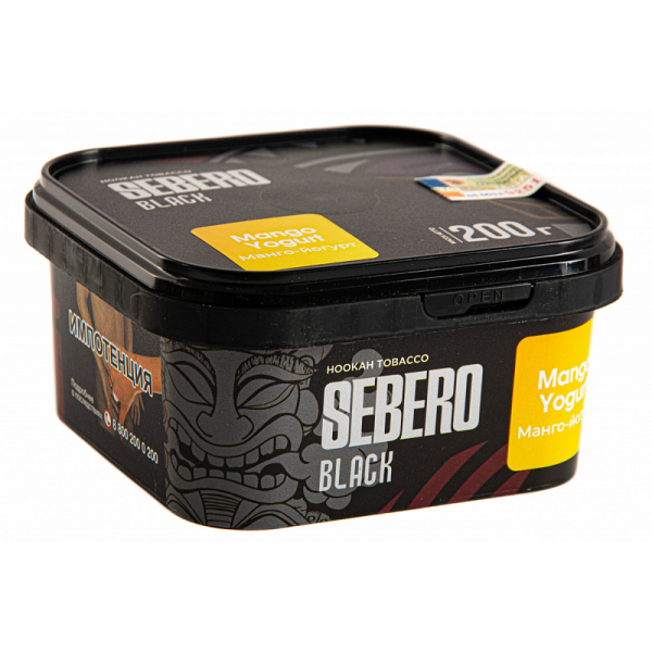 Табак SEBERO BLACK MANGO YOGURT 200 гр в Калининграде