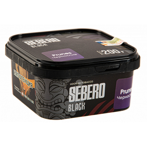 Табак SEBERO BLACK PRUNES 200 гр в Калининграде