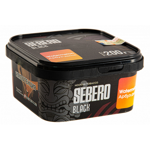 Табак SEBERO BLACK WATERMELON 200 гр в Калининграде