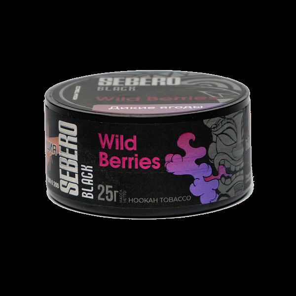 Табак SEBERO BLACK WILD BERRIES 25 гр в Калининграде
