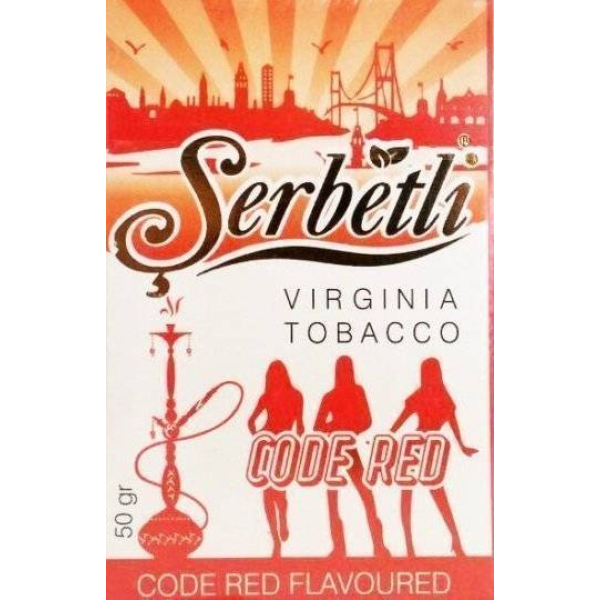 Табак Serbetli Code Red 50 грамм в Калининграде