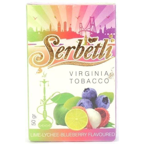 Табак Serbetli Lime Lychee Blueberry в Калининграде