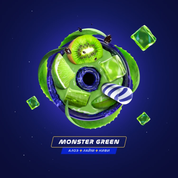 Паста Space Smoke LIGHT Mix Monster  Green (Зеленый Монстр) 30 гр в Калининграде