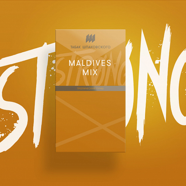 Табак Шпаковского Strong Maldives Mix (Тропический пунш) 40 гр в Калининграде