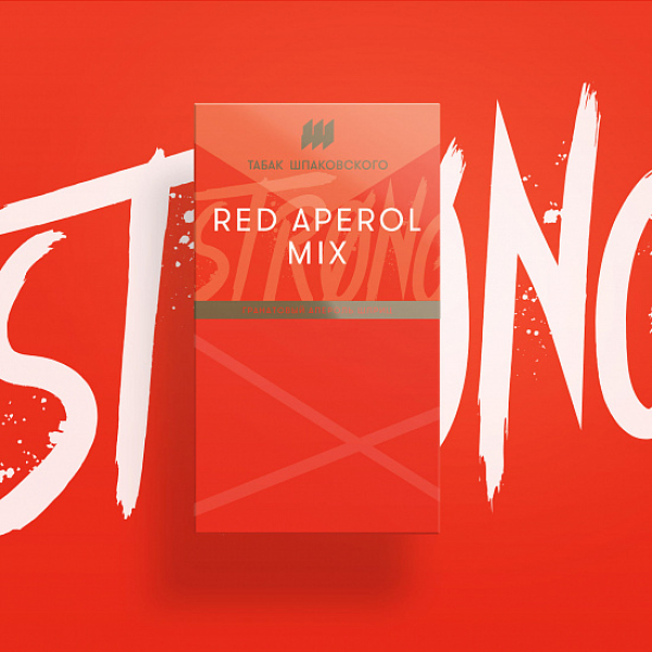 Табак Шпаковского Strong Red Aperol mix (Красный Апероль) 40 гр в Калининграде