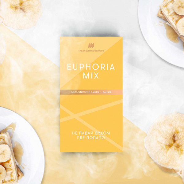 Табак Шпаковского Euphoria (Бельгийские Вафли Банан) 40 грамм в Калининграде