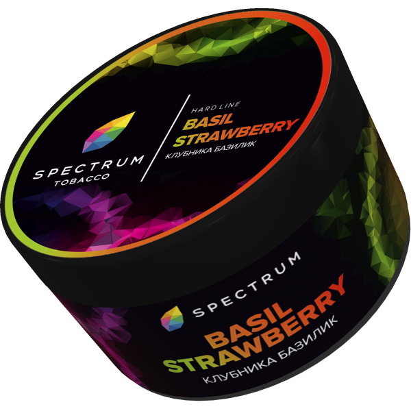 Табак Spectrum Hard BasilStrawberry 200 грамм в Калининграде