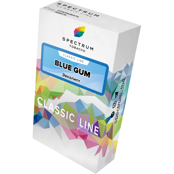 Табак Spectrum Classic blue gum 40 грамм в Калининграде