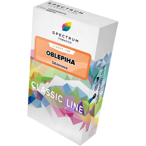 Табак Spectrum Classic oblepiha 40 грамм в Калининграде