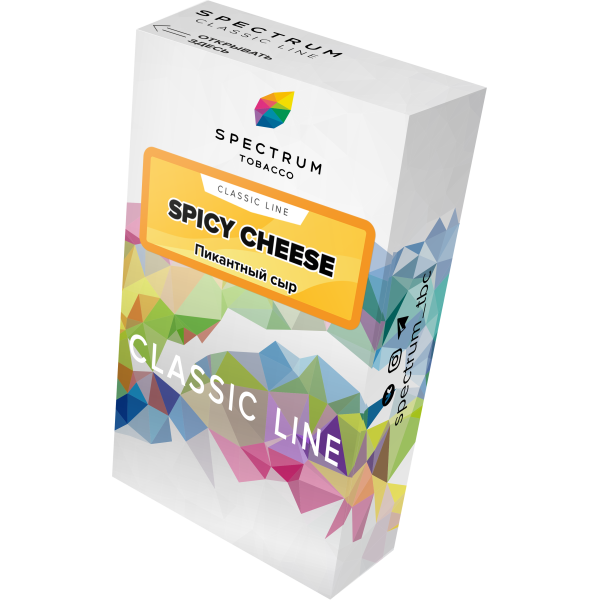 Табак Spectrum Classic spicy cheese 40 грамм в Калининграде