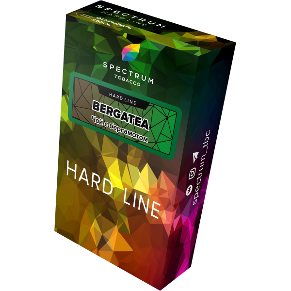 Табак Spectrum Hard bergatea 40 грамм в Калининграде