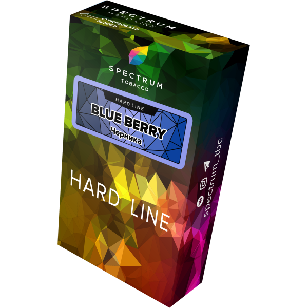 Табак Spectrum Hard blue berry 40 грамм в Калининграде