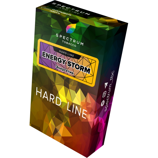 Табак Spectrum Hard energy storm 40 грамм в Калининграде