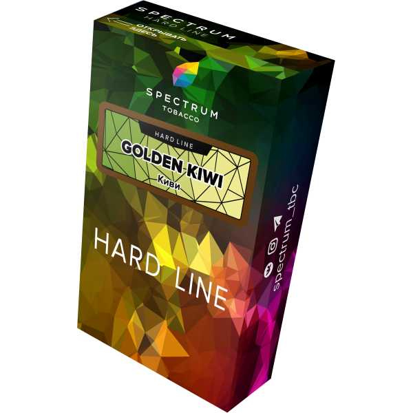 Табак Spectrum Hard golden kiwi 40 грамм в Калининграде