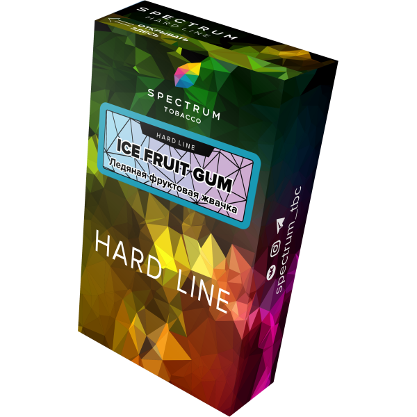 Табак Spectrum Hard ice fruit gum 40 грамм в Калининграде