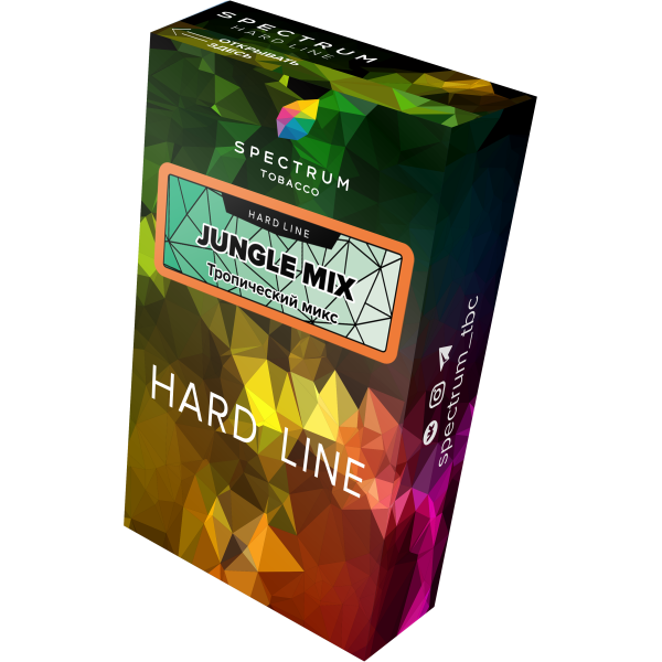 Табак Spectrum Hard jungle mix 40 грамм в Калининграде