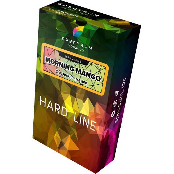 Табак Spectrum Hard morning mango 40 грамм в Калининграде