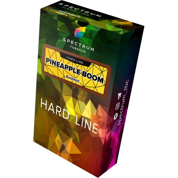 Табак Spectrum Hard pinapple boom 40 грамм в Калининграде