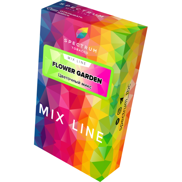 Табак Spectrum Mix Line Flower Garden 40 грамм в Калининграде