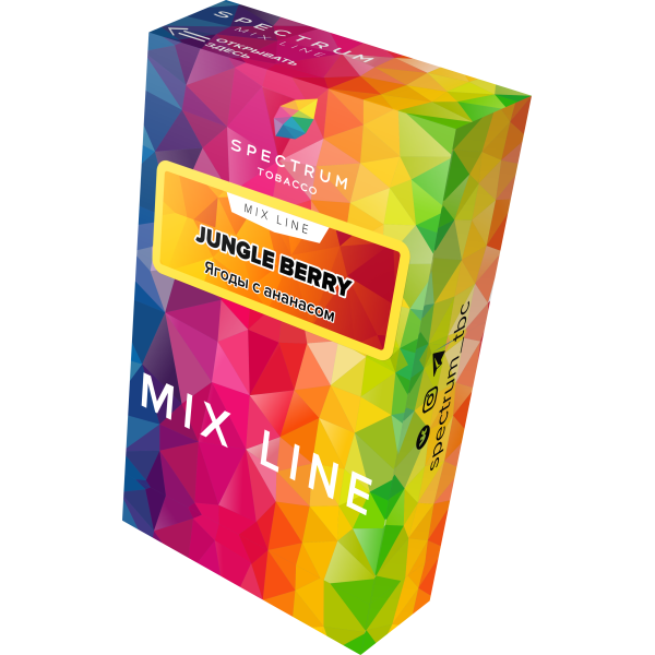 Табак Spectrum Mix Line Jungle Berry 40 грамм в Калининграде