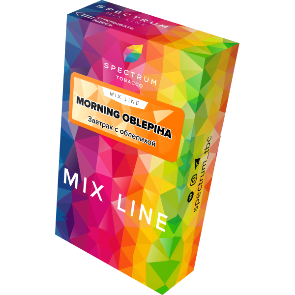 Табак Spectrum Mix Line Morning Oblepiha 40 грамм в Калининграде