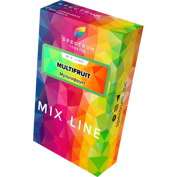 Табак Spectrum Mix Line Multifruit 40 грамм в Калининграде
