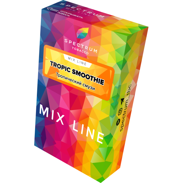 Табак Spectrum Mix Line Tropica Smoothie 40 грамм в Калининграде