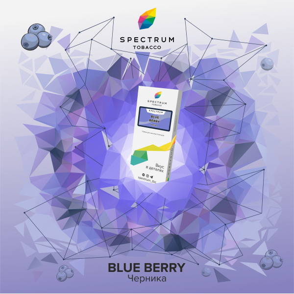 Табак Spectrum Classic Blue Berry 100 грамм в Калининграде
