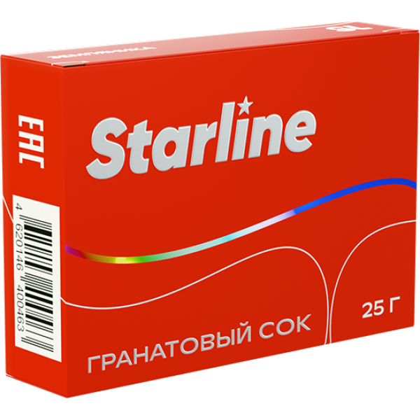 Табак Starline Гранатовый сок 25 гр в Калининграде