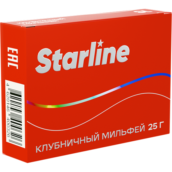 Табак Starline Клубничный мильфей 25 гр в Калининграде