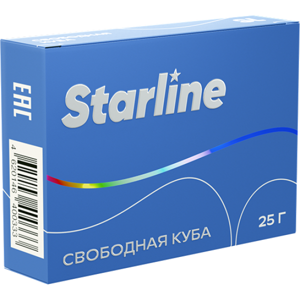 Табак Starline Свободная куба 25 гр в Калининграде