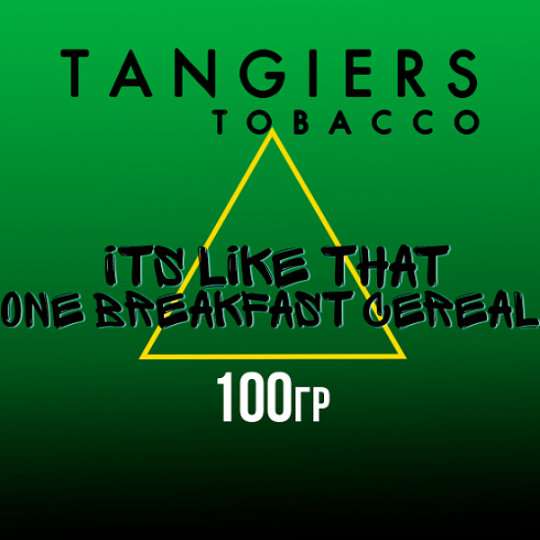 Табак Tangiers BIRQUIQ ITS LIKE THAT ONE BREAKFAST CEREAL 100 гр в Калининграде